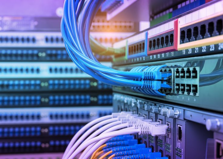 Upgrading the entire corporate headquarters with a high-speed fiber optic network.